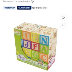 Alphabet Blocks Set - Multicolor